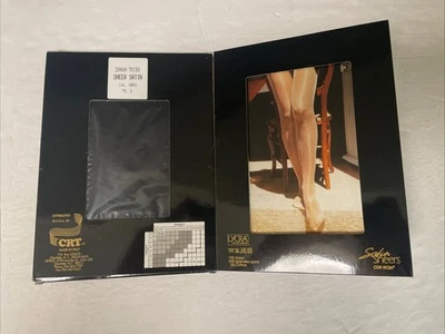 Joanna Trojer Sheer Satins Size Medium Color Black - Image 1 of 4