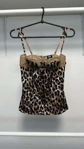 Dolce & Gabbana Women's Underwear Corset Leopard Print Size M - Picture 1 of 10