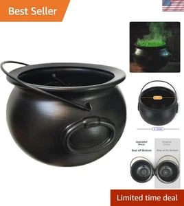 Robuster 8 Zoll schwarzer Kessel Eimer - ideal für Süßes oder Saures & Partyzubehör - Bild 1 von 11