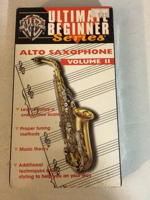 Alto Saxophone volume II VHS Tape Ultimate Beginner Series - Image 1 of 2