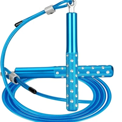 Effektives Springseil für Fitness und Gewichtsverlust – Blaues Design - Bild 1 von 4