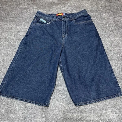 Empyre Denim Jean Shorts Mens Size 32 Blue Hip Hop Skater Y2K - Image 1 of 4