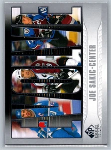 2020-21 SP Signature Edition Legends #E-12 Joe Sakic Evolve Colorado Avalanche - Picture 1 of 2