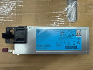 Fuente de alimentación para servidor HP HSTNS-PL40 500W 80 Plus Platinum N.º de parte: 723594-001 - Imagen 1 de 3