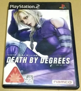 Death By Degrees Tekken Nina Williams Japan Playstation 2 PS2 Video Game Used - Bild 1 von 4