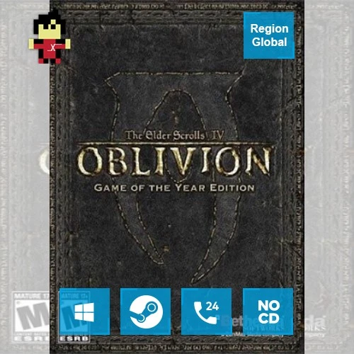 The Elder Scrolls IV Oblivion GOTY Edition Deluxe PC Game Steam Key Region Free - Image 1 of 1