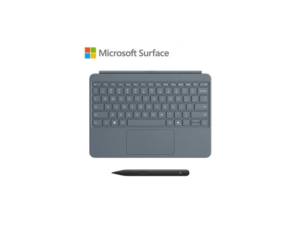 Microsoft Surface Pro 12-inch Keyboard with Slim Pen - Ocean - Image 1 of 4