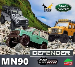 MN90 MN98 MN99S RC Truck 1:12 Scale Land Rover DEFENDER 90 Rock Crawler - Picture 1 of 17