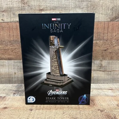 Marvel Stark Tower 3D Puzzle Brand 67PC 2022 4D MARVEL INFINITY - Image 1 of 4