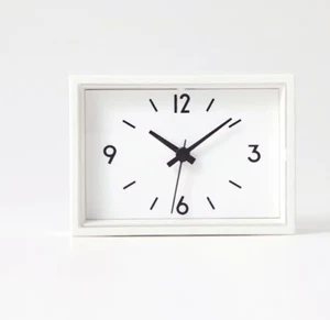 MUJI Station Clock / Mini MJ-WCJSM2 44275771 White from japan - Picture 1 of 3