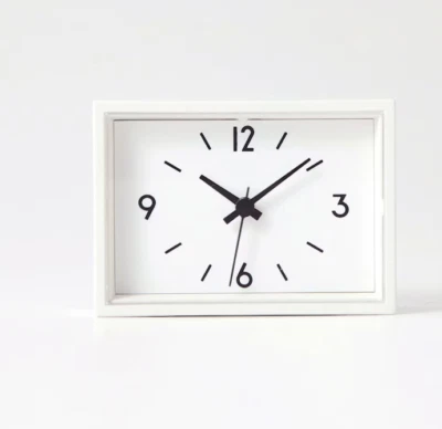 MUJI Station Clock / Mini MJ-WCJSM2 44275771 White from japan - Image 1 of 3