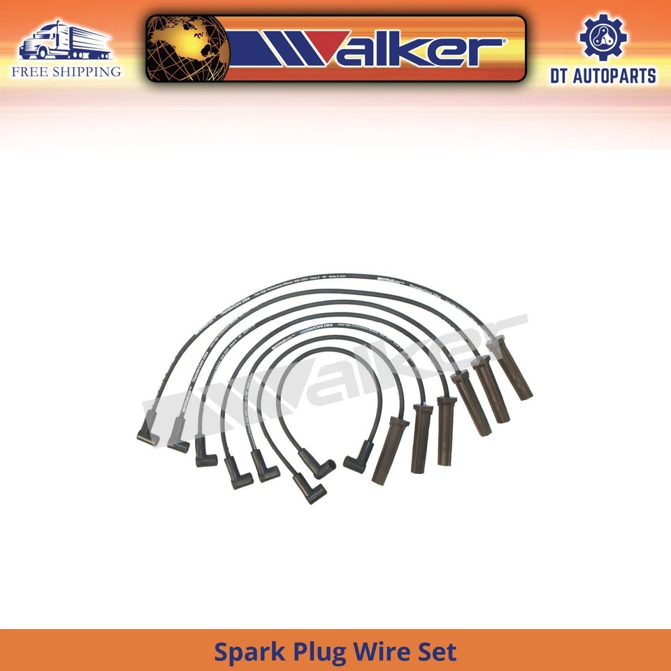 For 1990-1994 Oldsmobile Silhouette 3.1L V6 Spark Plug Wire Set Walker  1991 - Image 1 of 1