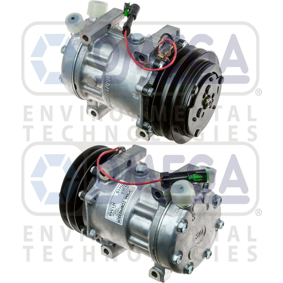 Nuevo compresor de aire acondicionado reemplaza: Sanden, 4626, 4780, Freightliner ABPN83-304095 Foto 1 de 1