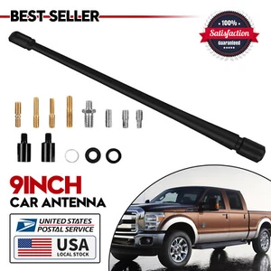 9" Antenna Mast Black OEM Radio AM/FM for Nissan TITAN 2004-2021 - Picture 1 of 10
