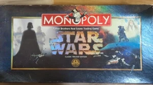 1997 Star Wars Monopoly Classic Trilogy Ed No 40809 komplett mit Zinn Token  - Bild 1 von 10