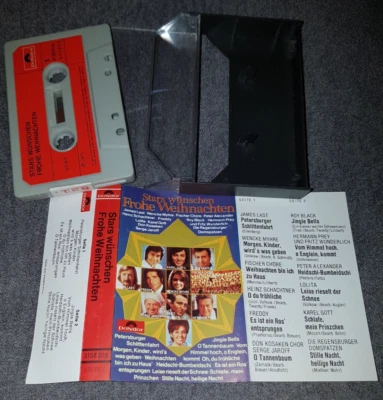 Stars Wünschen Frohe Weihnachten - Polydor - 3158 018 1972 MC - Musikkassette - Bild 1 von 2
