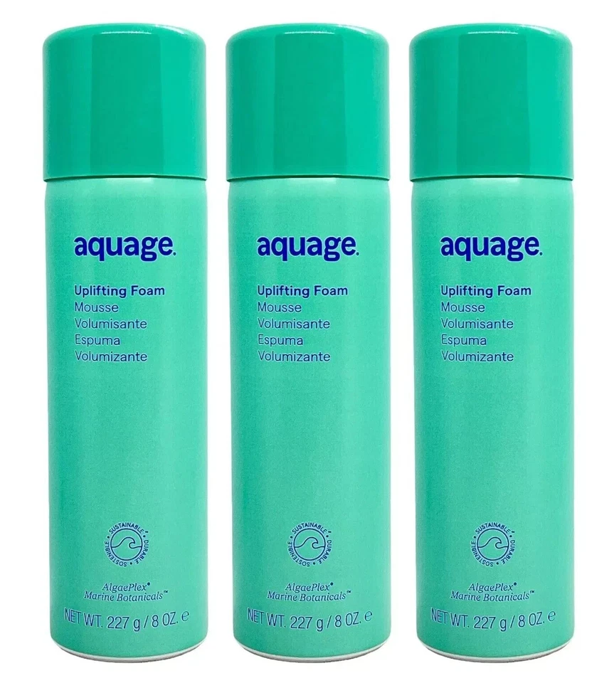 Espuma edificante Aquage 8 OZ (paquete de 3) - Envío gratuito Foto 1 de 1