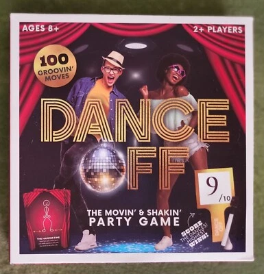 Dance Off - Party Game 100 Groovin Moves Cards - Professor Puzzle Ltd, 2022 - Image 1 of 3