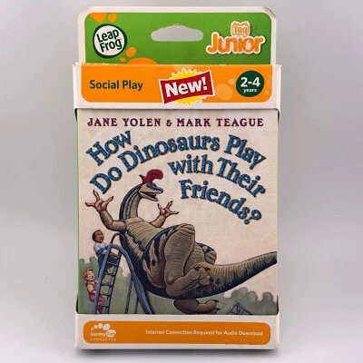 NEW LeapFrog Tag Junior 'How Do Dinosaurs Play with Their Friends?' Book - Image 1 of 2