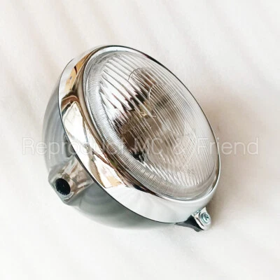 Luz de cabeza y estuche (bombilla 12v.) Para Honda XL100 XL125 XL175 SL100 SL125 S110 Foto 1 de 4