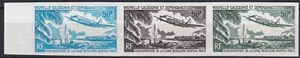 Nueva Caledonia 1969 Yvert A 109 aviones imperforados a prueba de color aviación MNH VF - Imagen 1 de 1