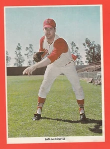FOTO DE COLECCIÓN DE LOS INDIOS CLEVELAND MLB SAM McDOWELL - Imagen 1 de 2