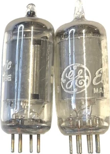 Two Excellent GE 12AU6A tubes New Old Stock / New in Box - Picture 1 of 7