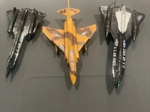 Diecast Military Planes Zee Toys 3 planes Vintage Used - Picture 1 of 7