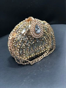 Evening Bag Colorful Sparkling Rhinestone Bag Party Elegant Wedding Gala Prom - Picture 1 of 1