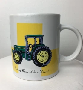 John Deere "Nothing Runs Like A Deere" coffee cup dishwasher/microwave safe 27* - Picture 1 of 6