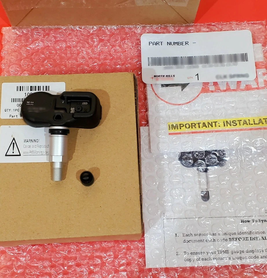 4X TPMS 42607-33021 42607-06011 PMV-107J For Toyota Lexus TIRE PRESSURE SENSOR