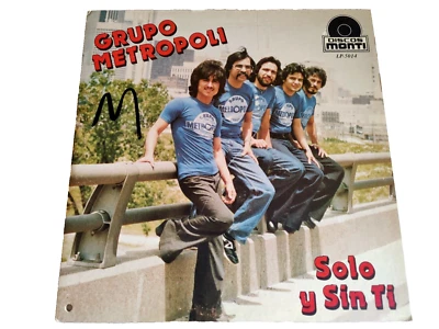 Grupo Metropoli "Solo y Sin Ti" Original 1982 Tejano Cumbia Near Mint Condition! - Image 1 of 4