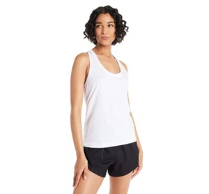 Avia Women's Seamless Performance Tank Top Size M 8-10 Vivid White - Picture 1 of 7