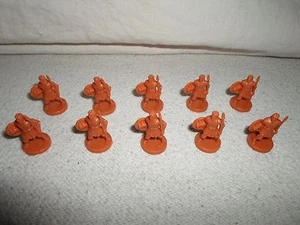 *Part Only* Risk GodStorm Board Game lot 10 Norse Red Brown Soldiers Replacement - Picture 1 of 10