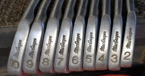 COMPLETE SET OF 9 MACGREGOR JACK NICKLAUS VIP BLADE GOLF IRONS VINTAGE CONDITION - Picture 1 of 10