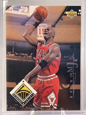 1998 Upper Deck #42 Michael Jordan, Breakaway Threats, The Early Years 84-93. - Image 1 of 2