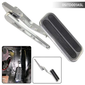 Billet Aluminum Universal Gas Pedal For Chevy Ford Mopar SBC BBC Hot Rat Rod SL - Picture 1 of 10