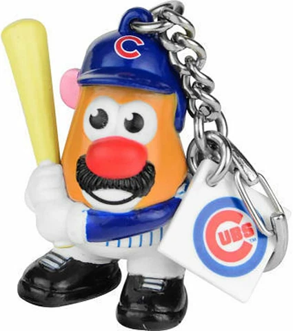 Chicago Cubs Mr. Potato Head Keychain Cover