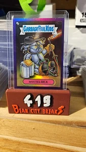 2022 Topps Garbage Pail Kids Series 5 Purple Refractor 174b Repaired Rex 059/250 - Picture 1 of 1