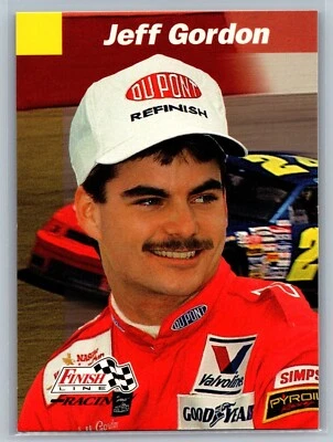 1993 Pro Set Finish Line Racing Jeff Gordon NASCAR Winston Cup Card #110 - Image 1 of 2