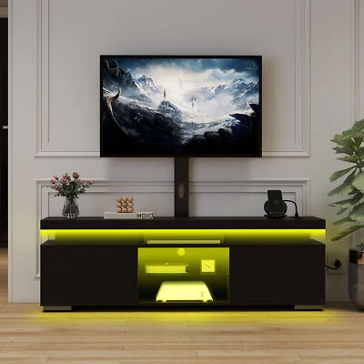 TV Stand Height Adjustable Mount for 55/60/65 inch TVs TV Console Media Cabinet - Image 1 of 4