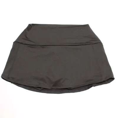 K-Swiss NWT Casual Tennis Skirt Size L US Solid Gray Polyester Blend - Image 1 of 4