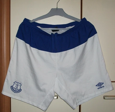 Everton Football Soccer Shorts Umbro Size L Cover