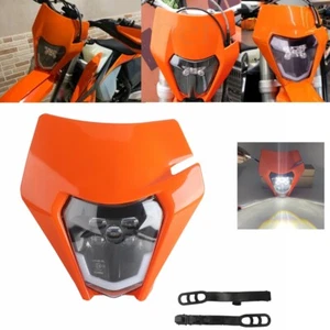 LED Headlight Headlamp w/ DRL For 350 450 500 EXC-F FC FE TC TE 250 300 EXC XC-W - Bild 1 von 9