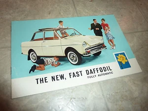 DAFFODIL AUTOMOBILE LITERATURE MANUAL BROCHURE PAMPHLET - Picture 1 of 3