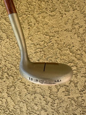 OTEY CRISMAN 18 HB 35" MAZO PUTTER - VARILLA DE NOGAL - EMPUÑADURA DE CUERO ORIGINAL Foto 1 de 4