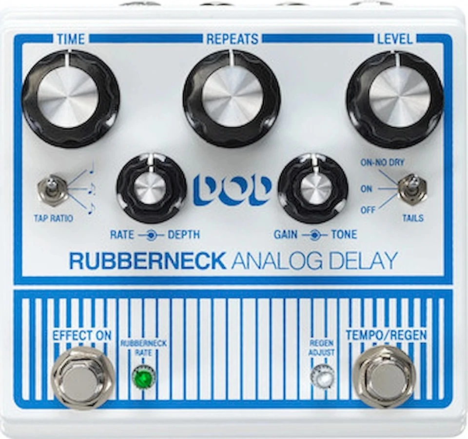 Digitech DOD-RUBBERNECK Rubberneck Analog Delay Pedal - Image 1 of 1