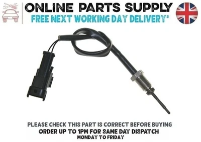 Sensor de temperatura de gases de escape para KIA CEE'D SW (ED) 2.0 CRDi 140 se adapta antes del turbo Foto 1 de 4