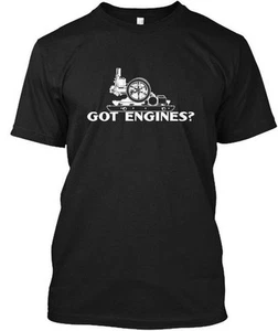 Got Engines Hit And Miss Gas - Camiseta Hecha en EE. UU. Talla S a 5XL - Imagen 1 de 1