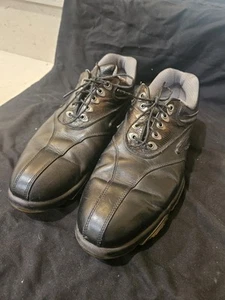 FootJoy SYNR-G OPTIFLEX 2 Leather Black FootJoy Golf Shoes Size 10.5 - Picture 1 of 7